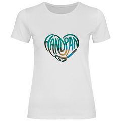Damen T-Shirt HEART GREEN