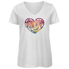 V NECK SHIRT - HEART