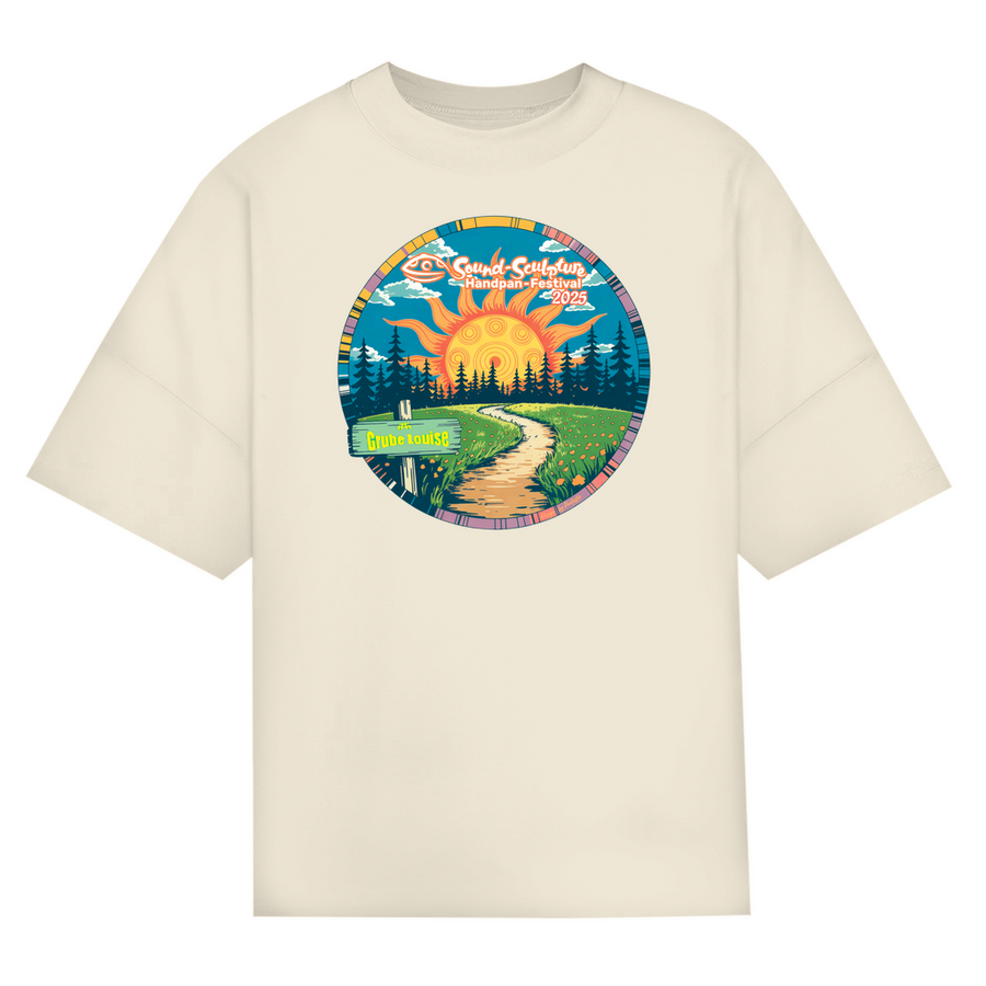 GRUBE LOUISE EVENTPRINT - PREMIUM OVERSIZED SHIRT