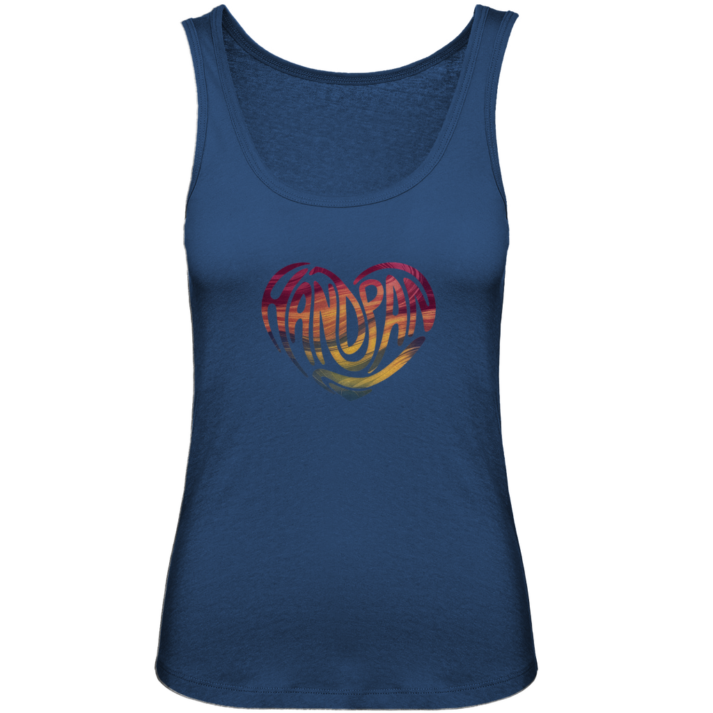 Damen Premium Organic Tank Top HEART-CLEAR2