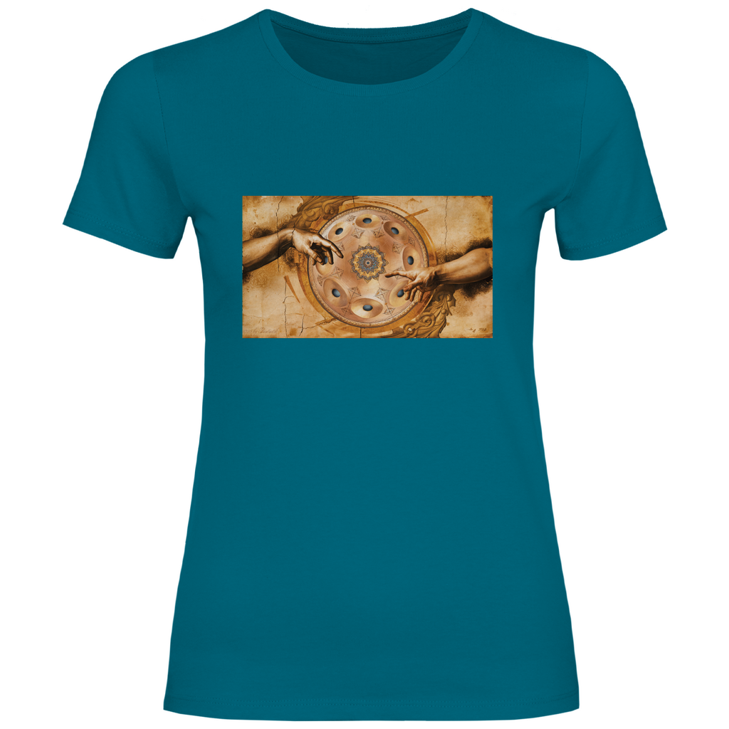 Damen T-Shirt GOD`S FINGER