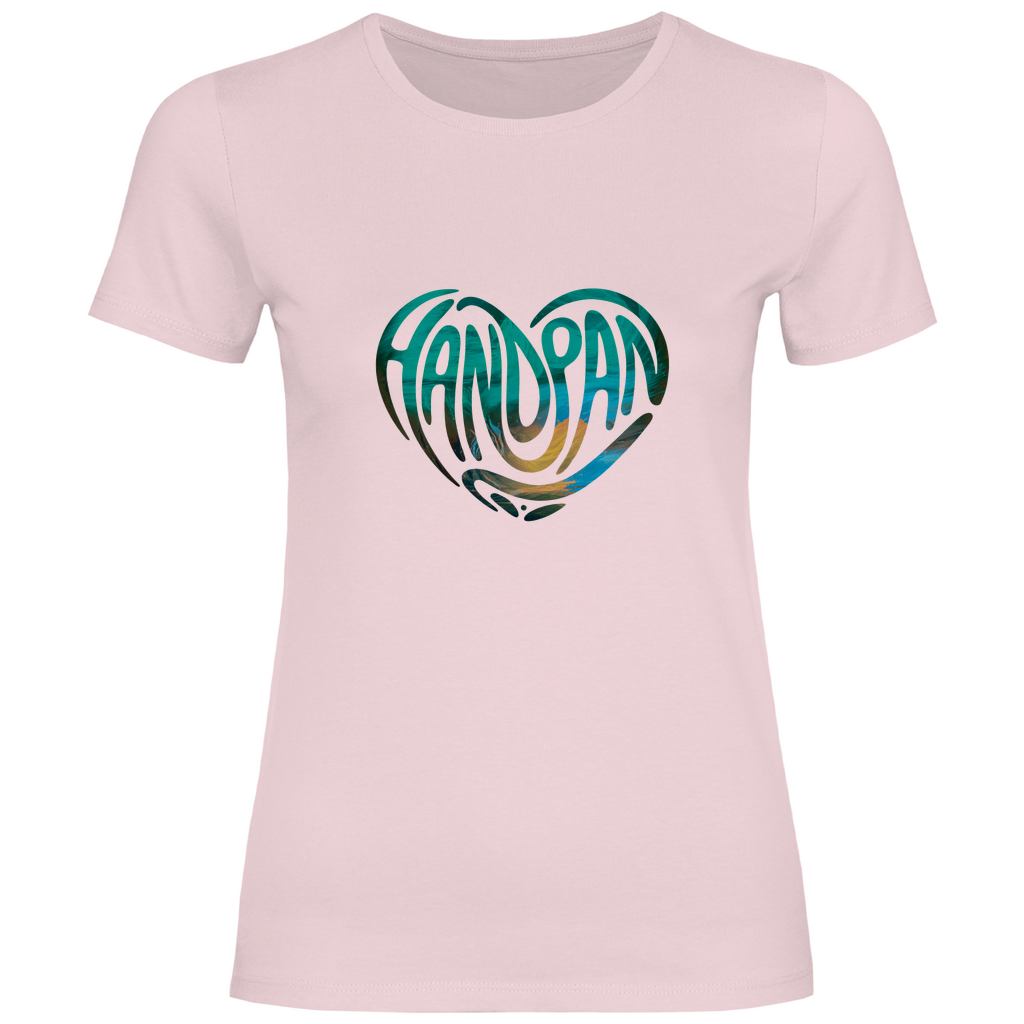 Damen T-Shirt HEART GREEN