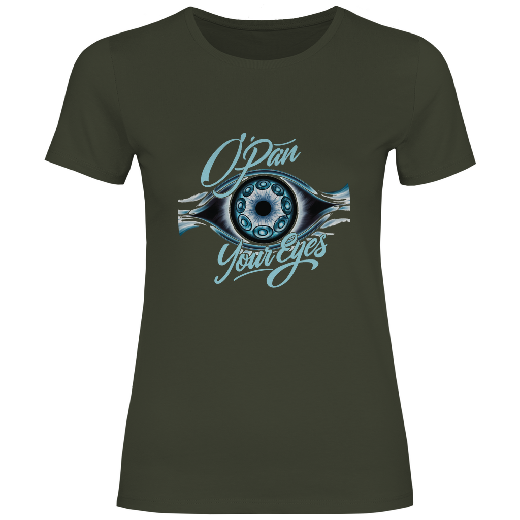 Damen T-Shirt OPEN YOUR EYES