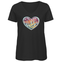 V NECK SHIRT - HEART-FILLED