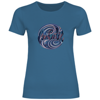 Damen T-Shirt SWIRL PURPLE