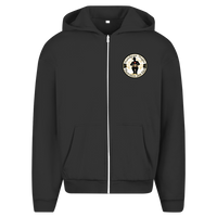 Herren Oversize Zipper Hoodie