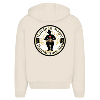 Herren Oversize Zipper Hoodie