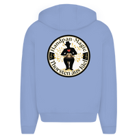 Herren Oversize Zipper Hoodie