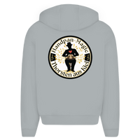 Herren Oversize Zipper Hoodie