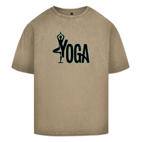 Oversize Washed T-Shirt Yoga