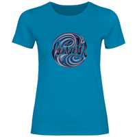 Damen T-Shirt SWIRL PURPLE