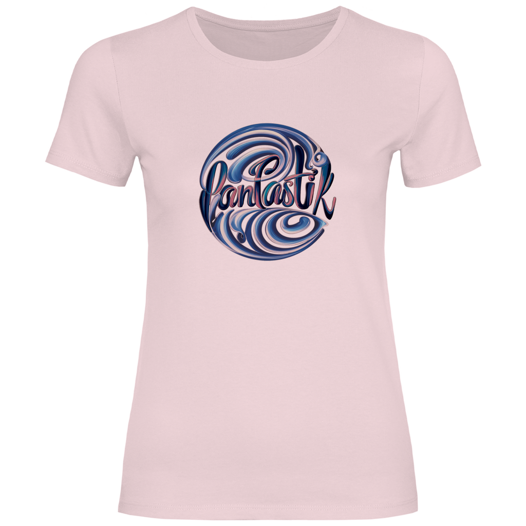 Damen T-Shirt SWIRL PURPLE