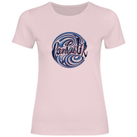 Damen T-Shirt SWIRL PURPLE
