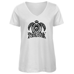 V NECK SHIRT - TURTLE SUPPORT