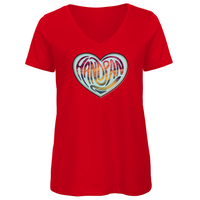 V NECK SHIRT - HEART-FILLED
