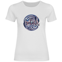 Damen T-Shirt SWIRL PURPLE