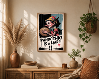 PANOCCHIO - Poster Hochformat