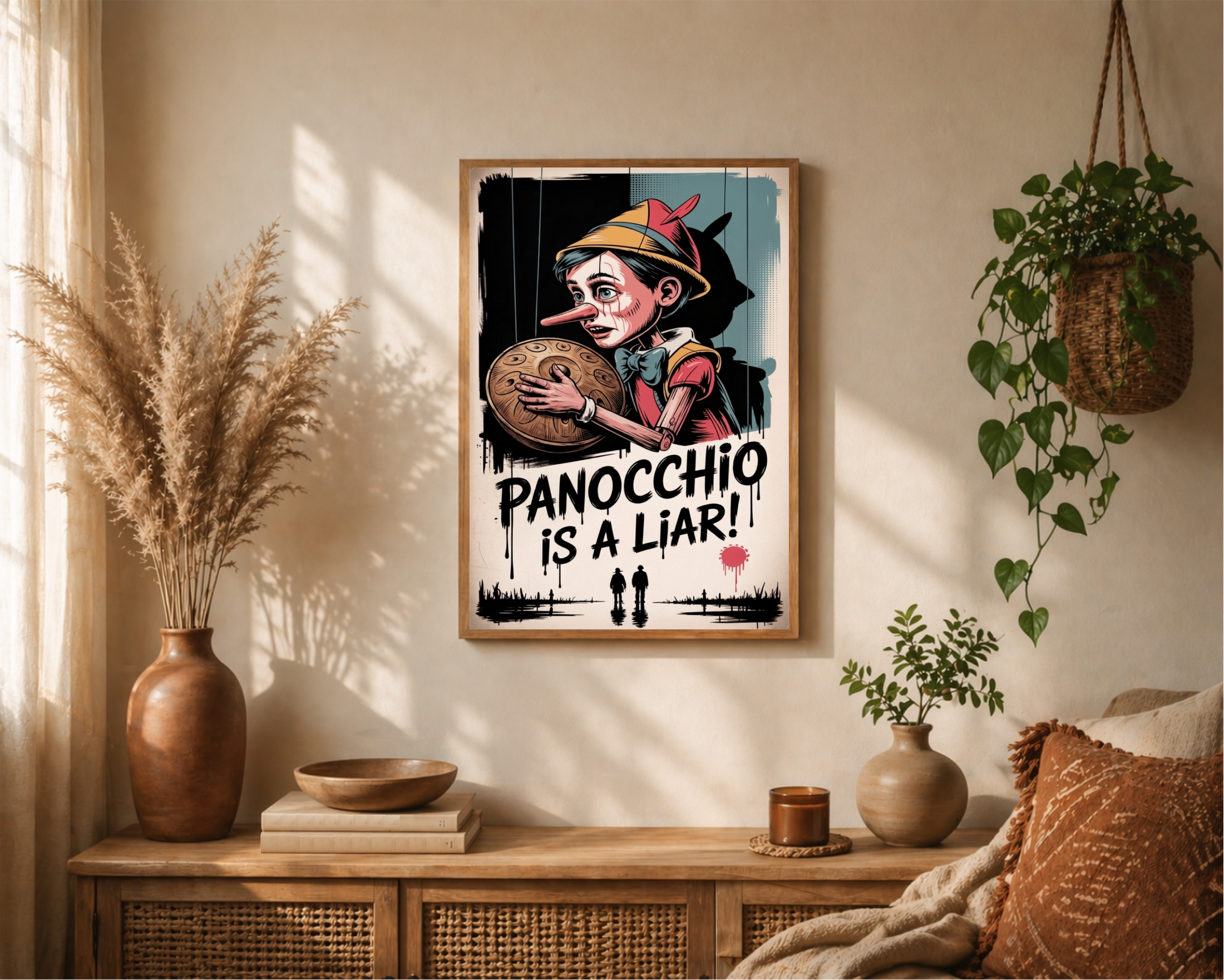 PANOCCHIO - Poster Hochformat