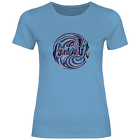 Damen T-Shirt SWIRL PURPLE