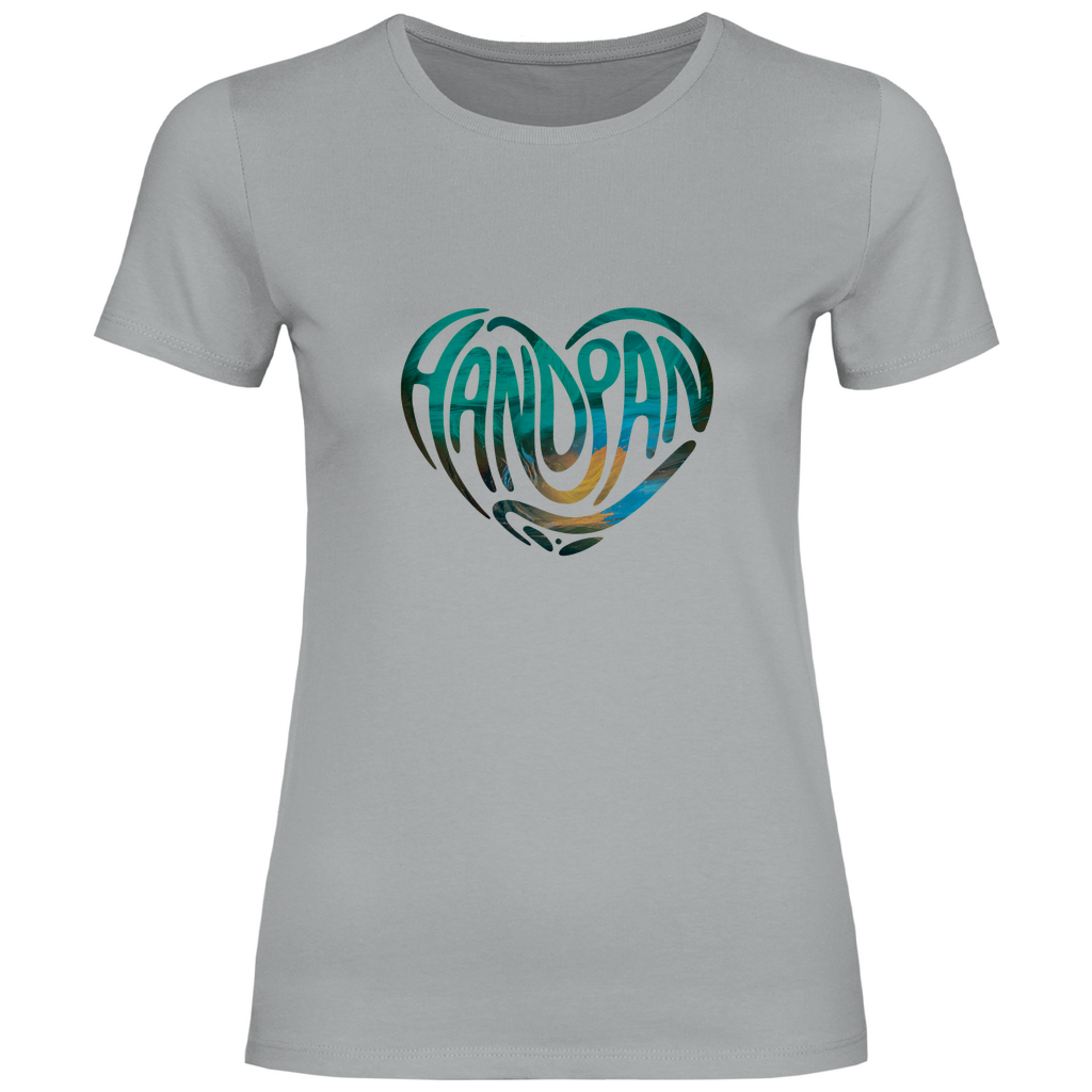 Damen T-Shirt HEART GREEN