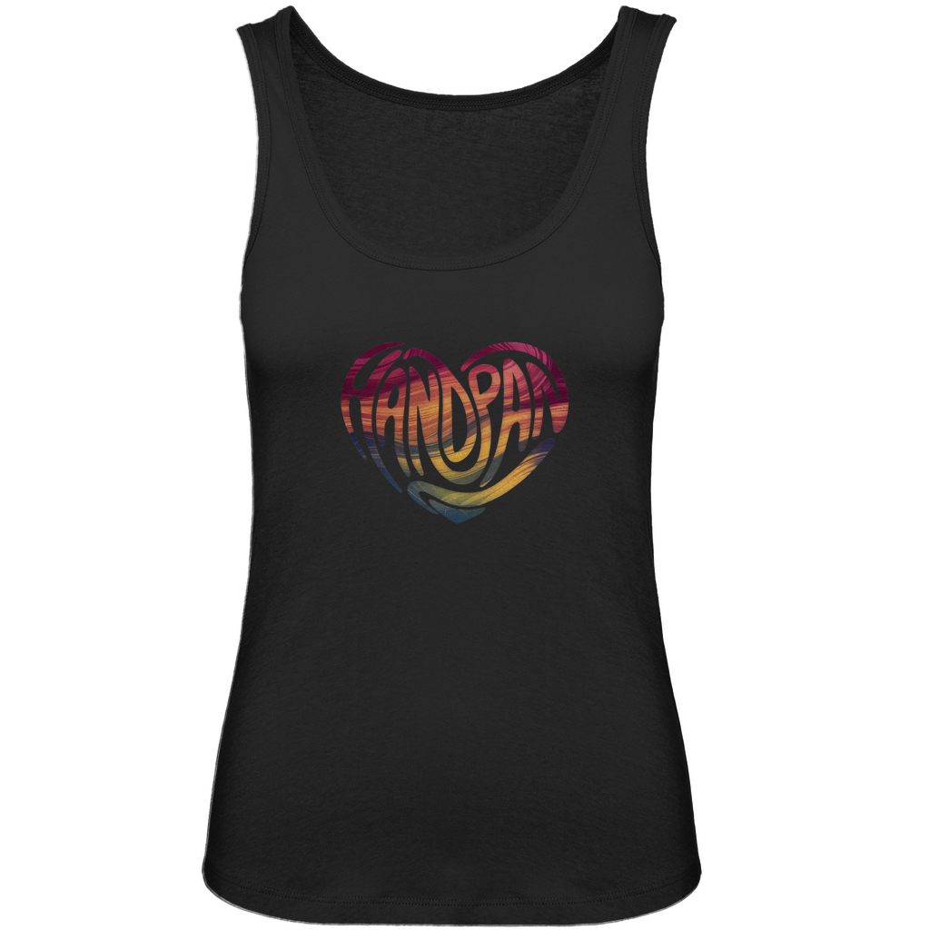 Damen Premium Organic Tank Top HEART-CLEAR2