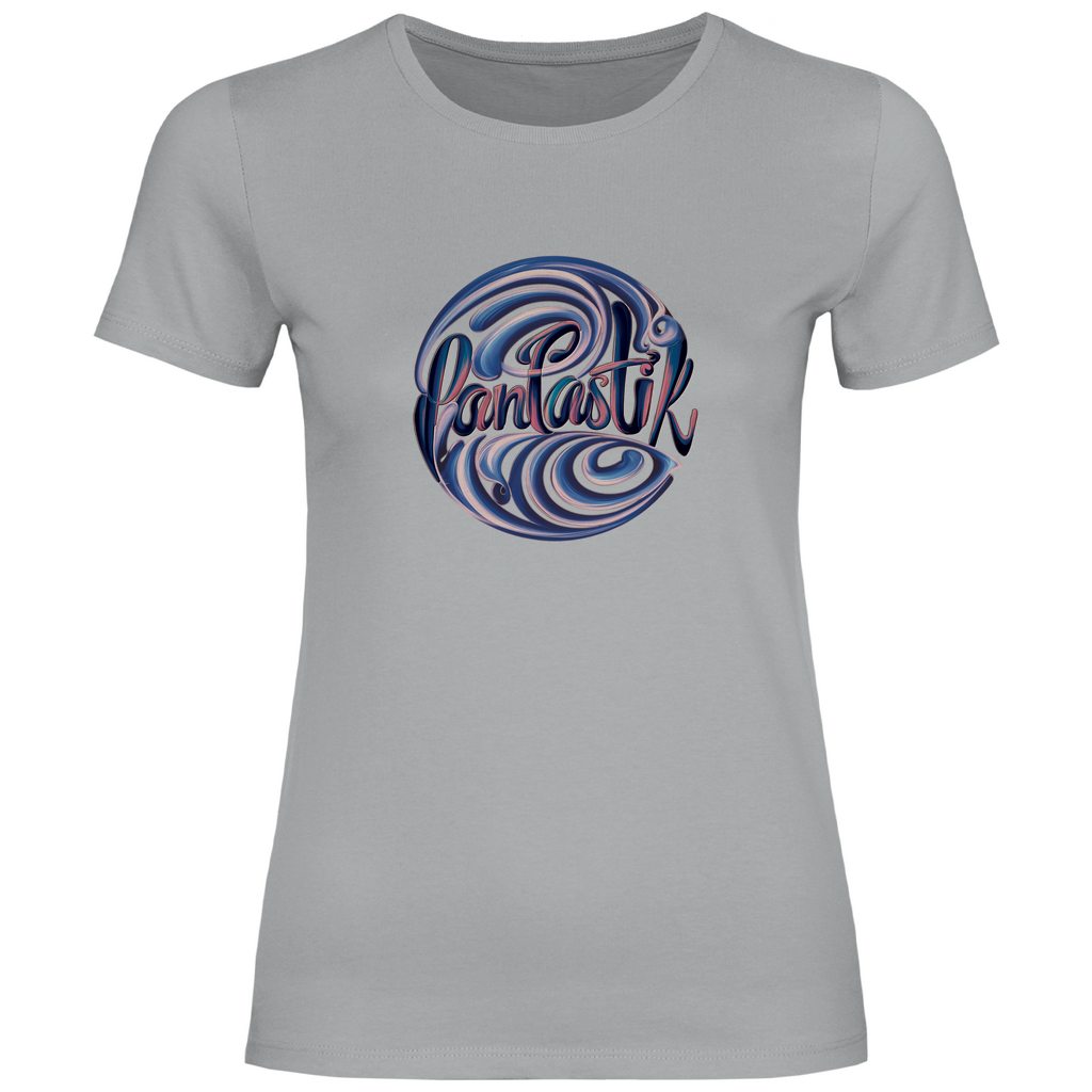 Damen T-Shirt SWIRL PURPLE