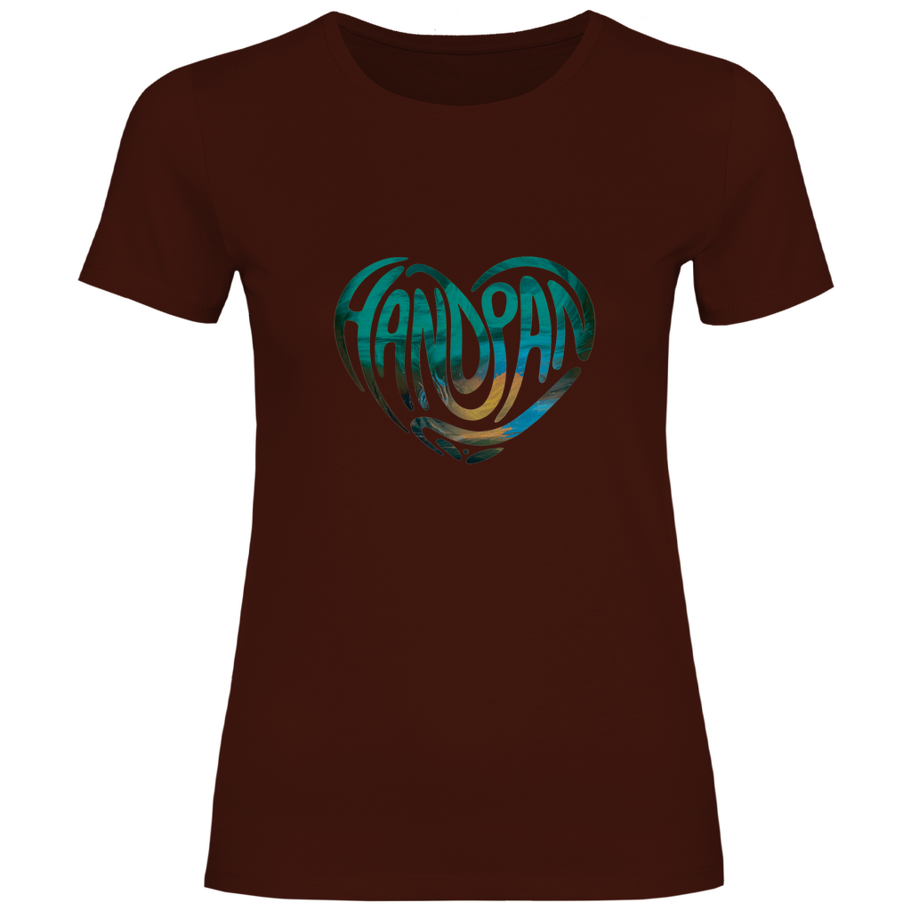 Damen T-Shirt HEART GREEN