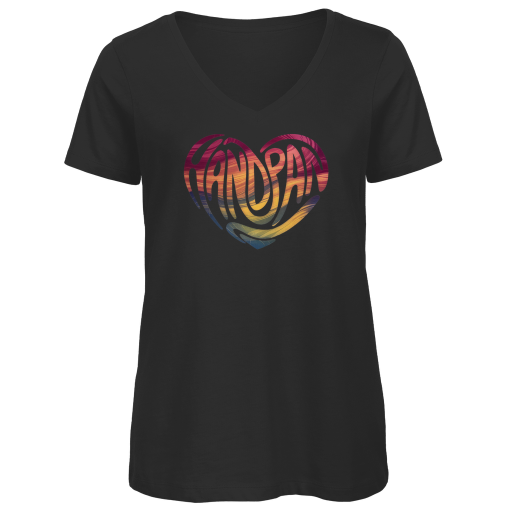 V NECK SHIRT -  HEART