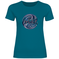 Damen T-Shirt SWIRL PURPLE