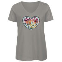 V NECK SHIRT - HEART-FILLED