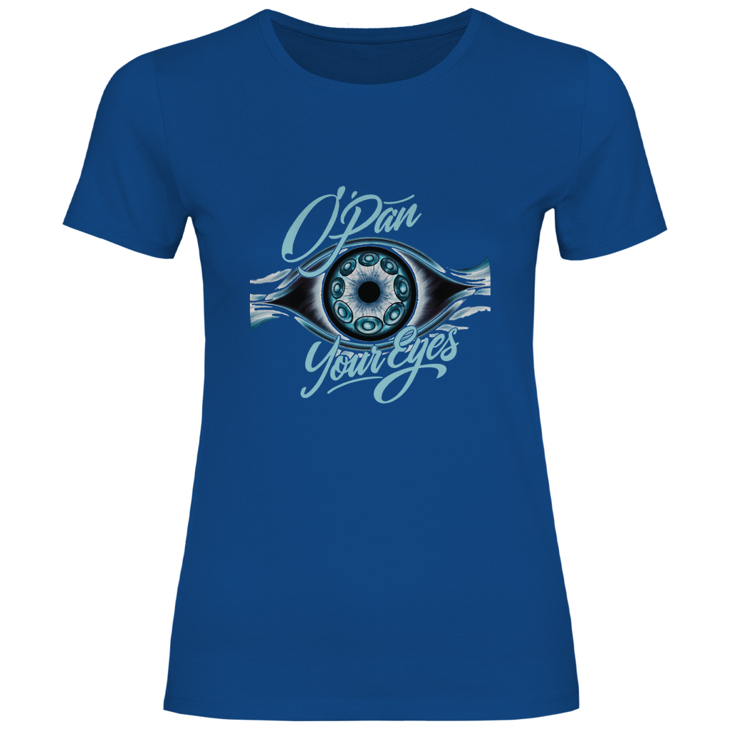 Damen T-Shirt OPEN YOUR EYES